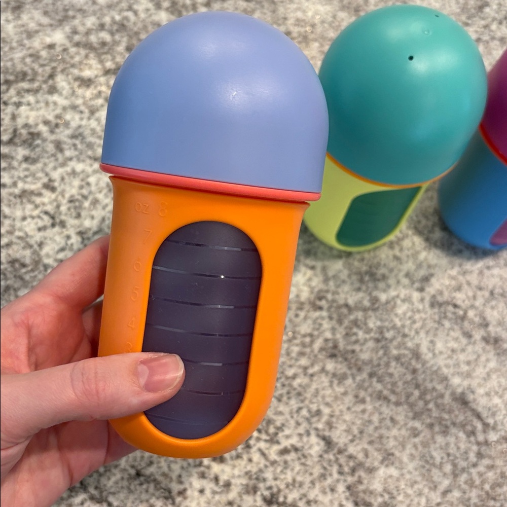 Boon Nursh Bottles - Silicone Baby Bottles Set of 3 - Picture 2 of 7